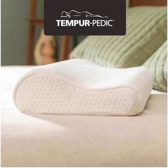 Tempur-Pedic TEMPUR-Ergo Neck Pillow, Large Profile, White - Picture 2 of 10